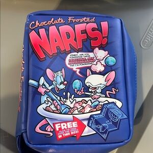 Chocolate Frosted Narfs Blue Cartoon Bag
